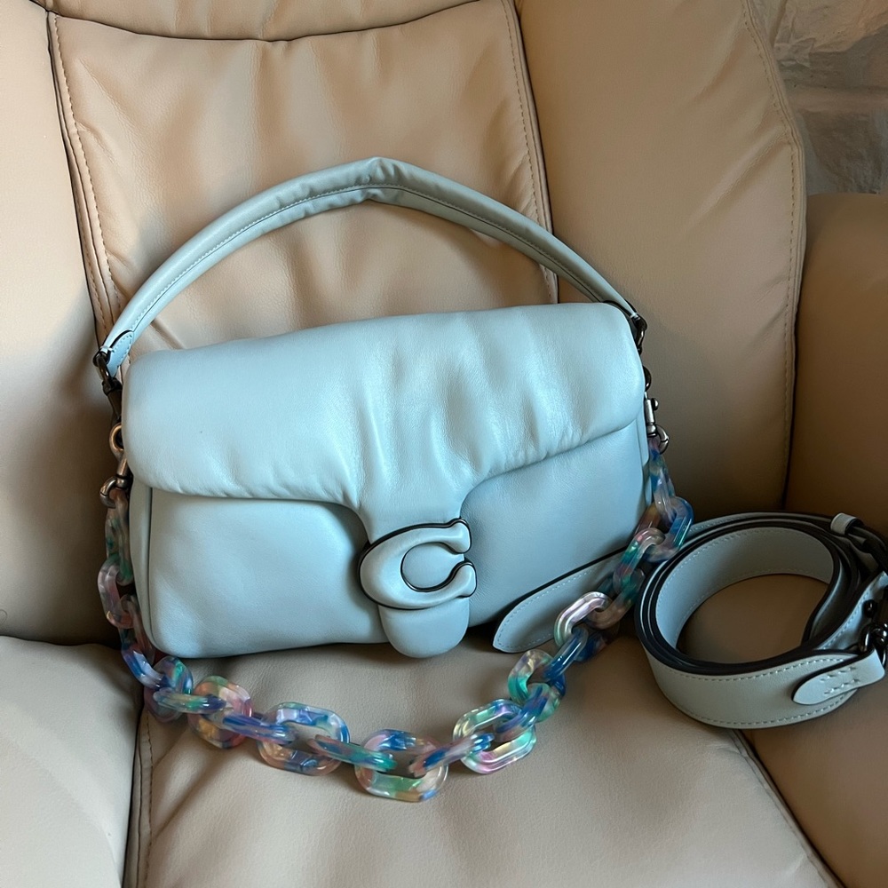 Coach tabby 26 (color: aqua)
